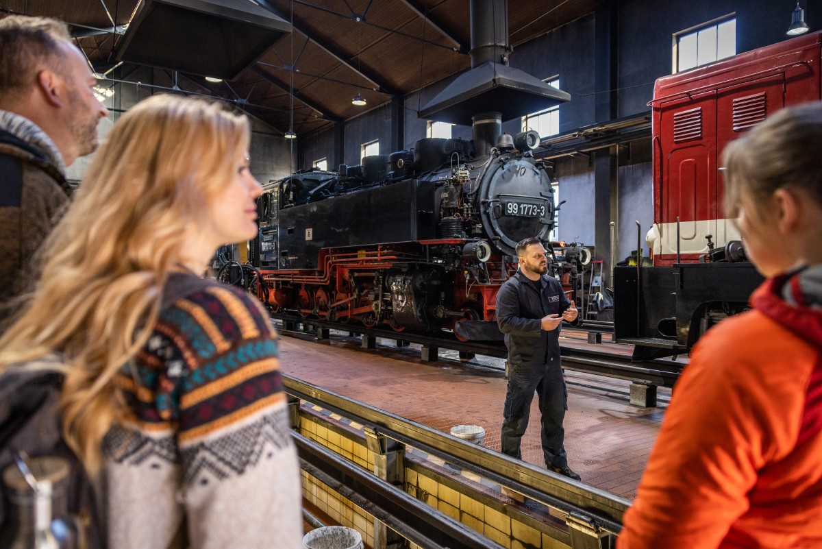 Fichtelbergbahn Werkstattführung &copy; Philipp Herfort Photography
