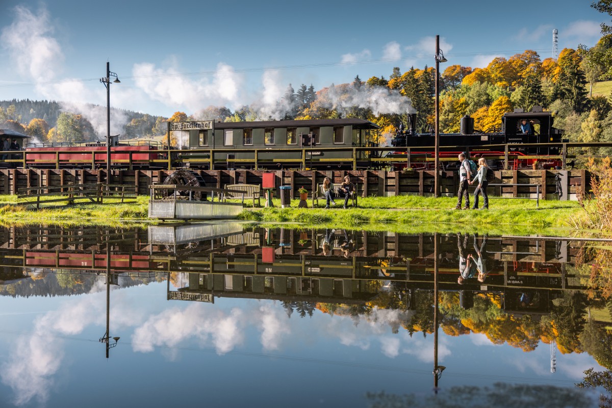 Preßnitztalbahn Haltepunkt Forellenhof &copy; Philipp Herfort Photography