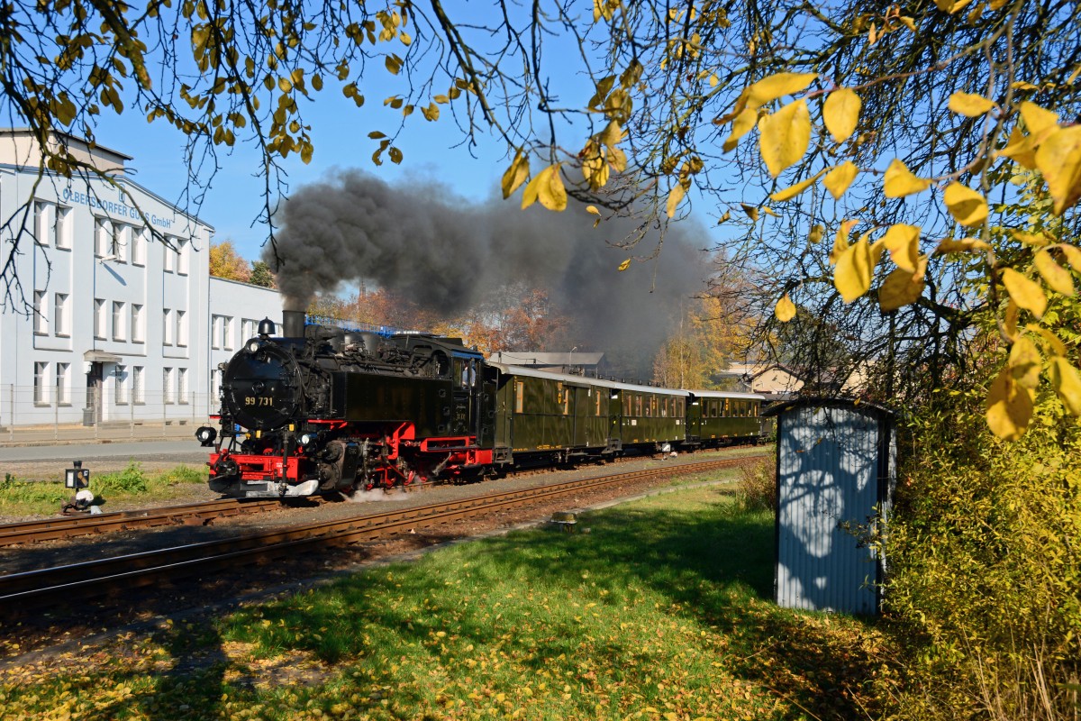 Zittauer Schmalspurbahn - Zeitreise-Zug &copy; MICHAEL SPERL Dresden               