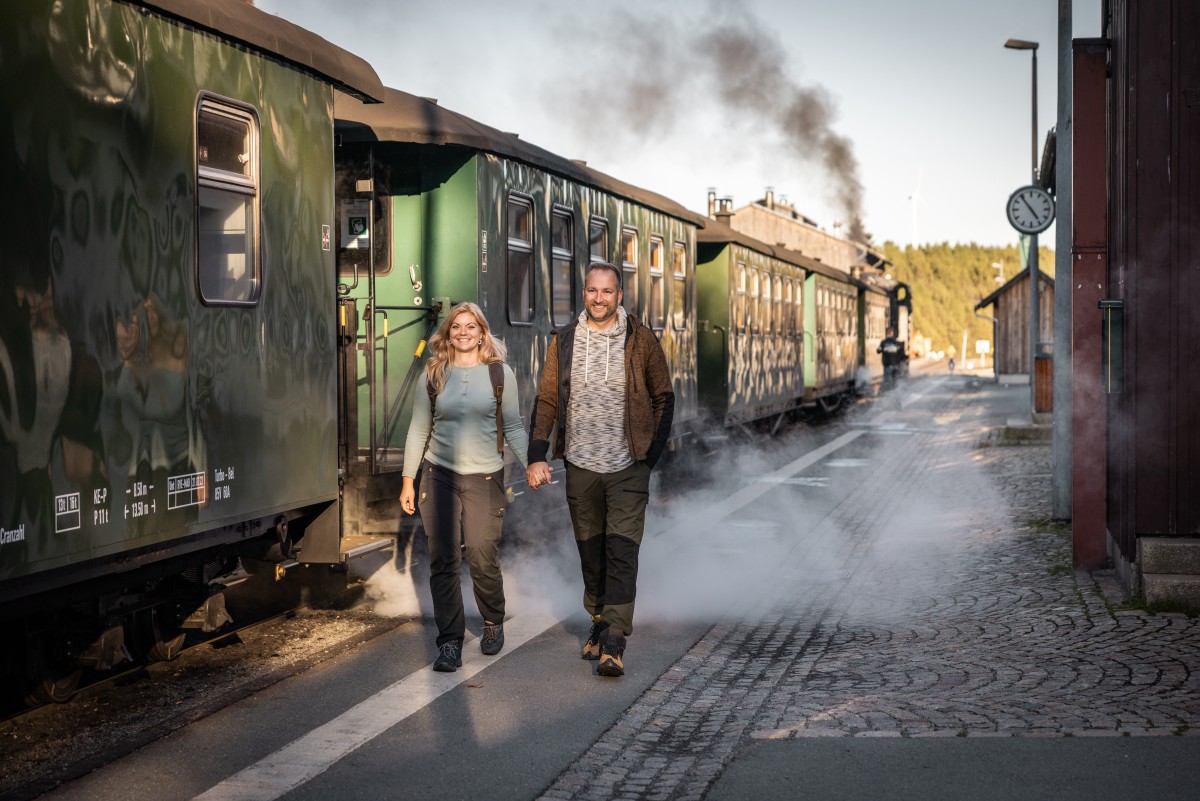 Fichtelbergbahn_Bahnhof Kurort Oberwiesenthal &copy; Philipp Herfort Photography
