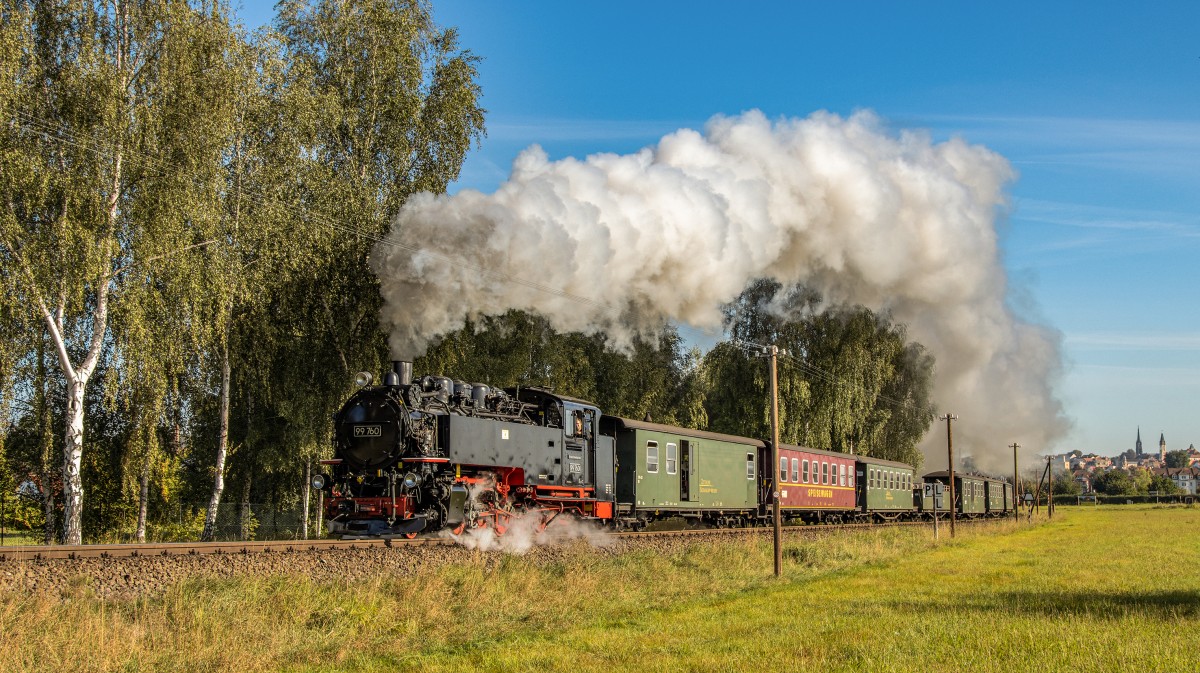 Zittauer Schmalspurbahn_bei Olbersdorf_Foto_Mario England &copy; Mario England