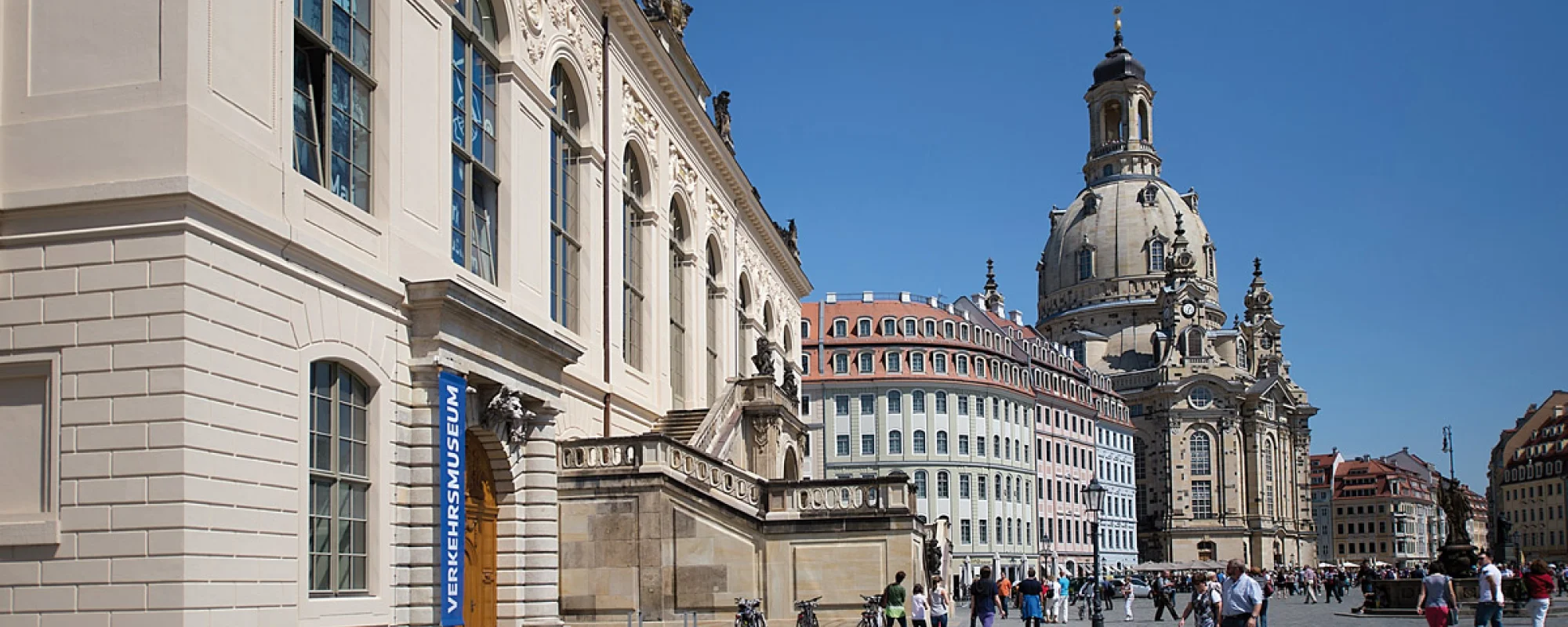 Verkehrsmuseum Dresden im historischen Johanneum am Neumarkt