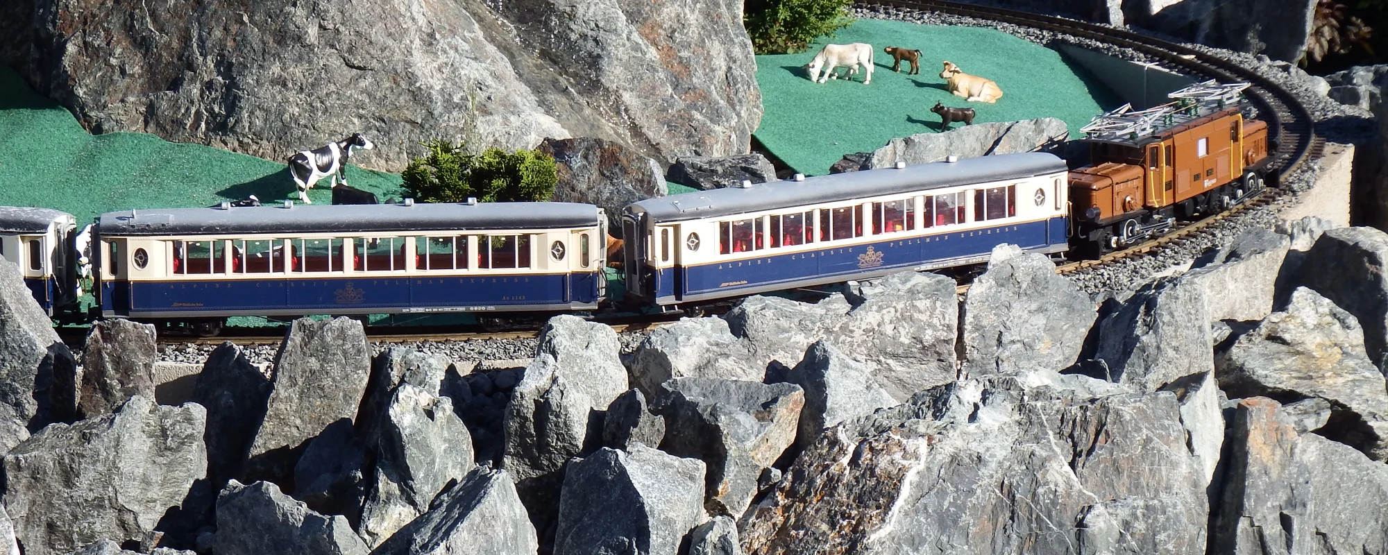 Eisenbahnwelten im Kurort Rathen